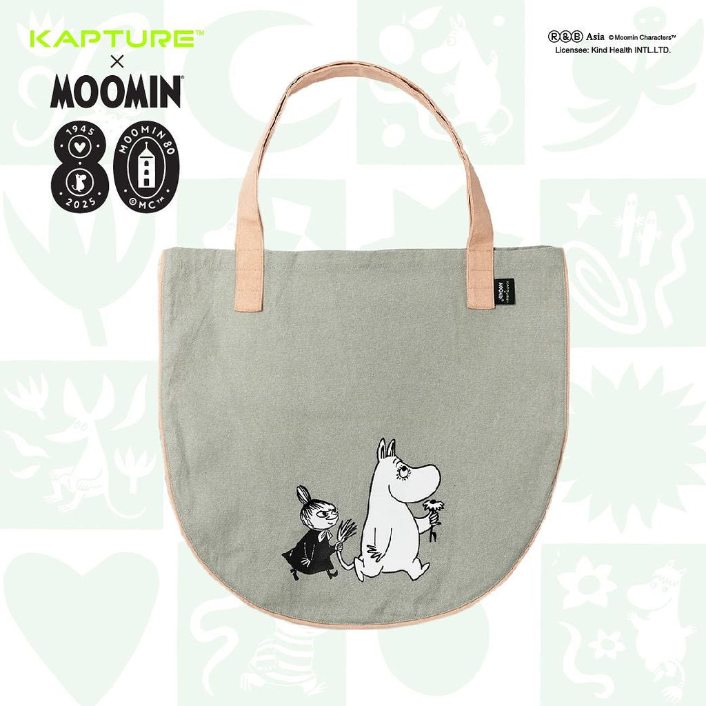 KAPTURE x MOOMIN BioNTexTM Tote Bag - Moomin and Little My