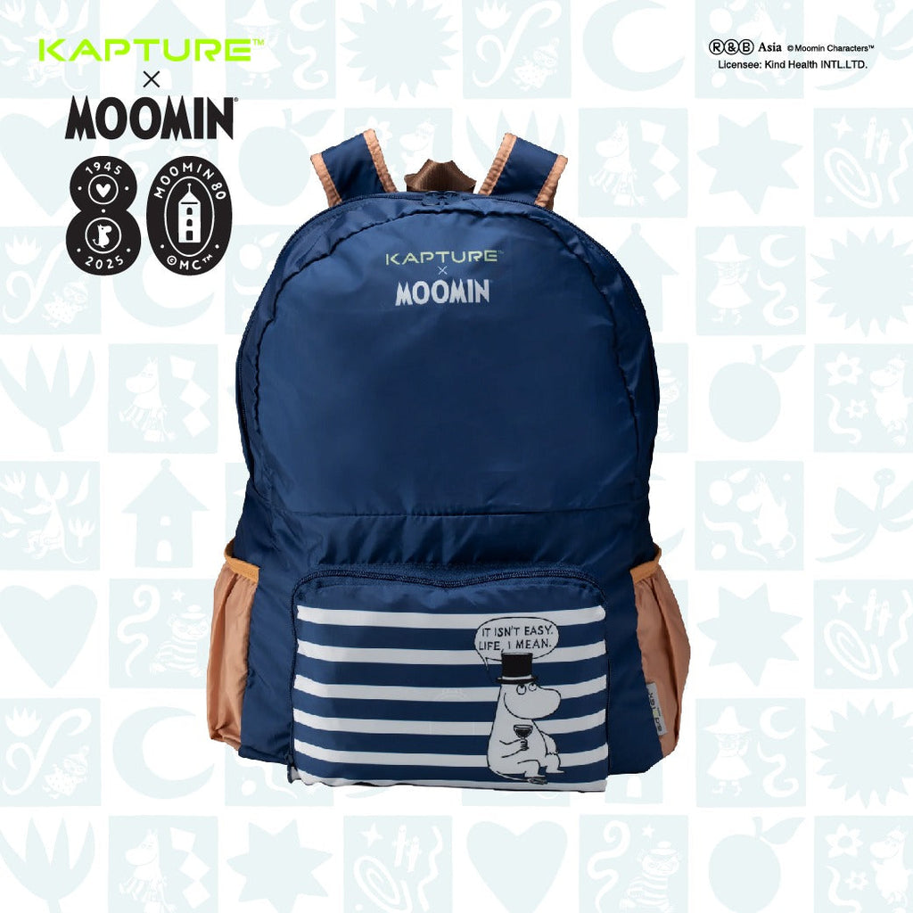 KAPTURE x MOOMIN BioNTexTM Foldable Backpack - Moominpappa