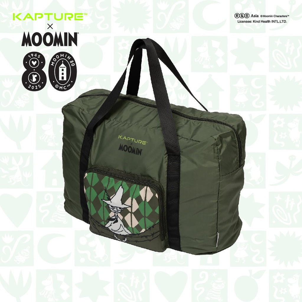 KAPTURE x MOOMIN BioNTexTM Foldable Travel Bag - Snufkin