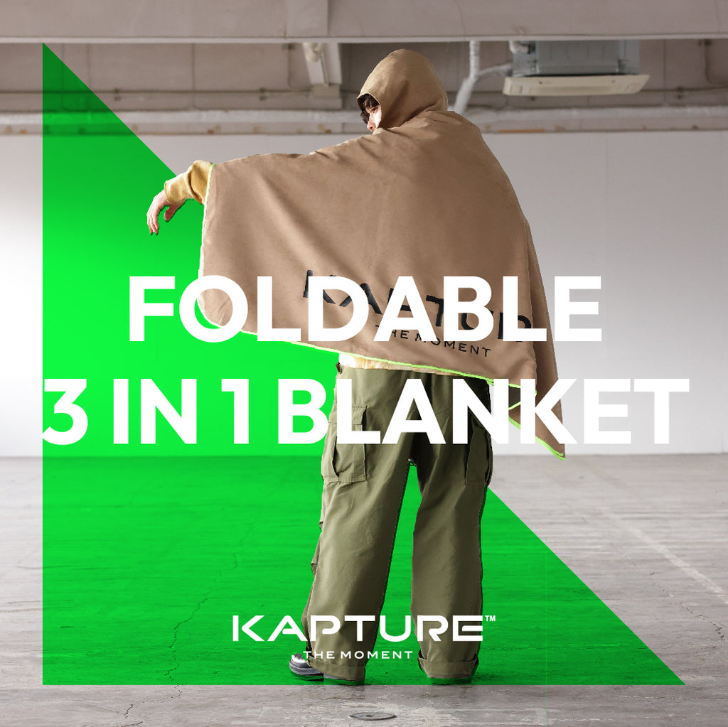 Introducing You Our Foldable 3 in 1 Blanket