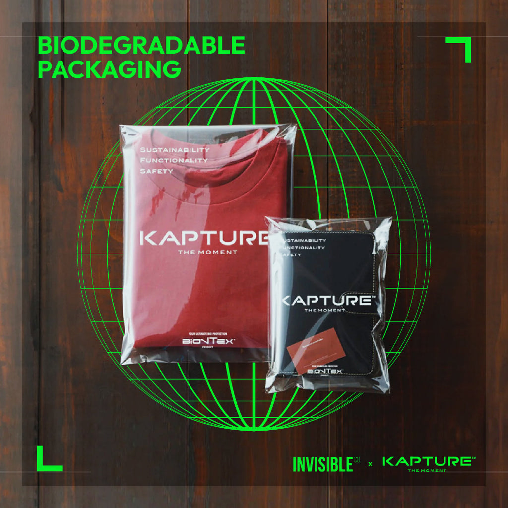 Sustainable fashion is both Kapture's goal and brand vision.