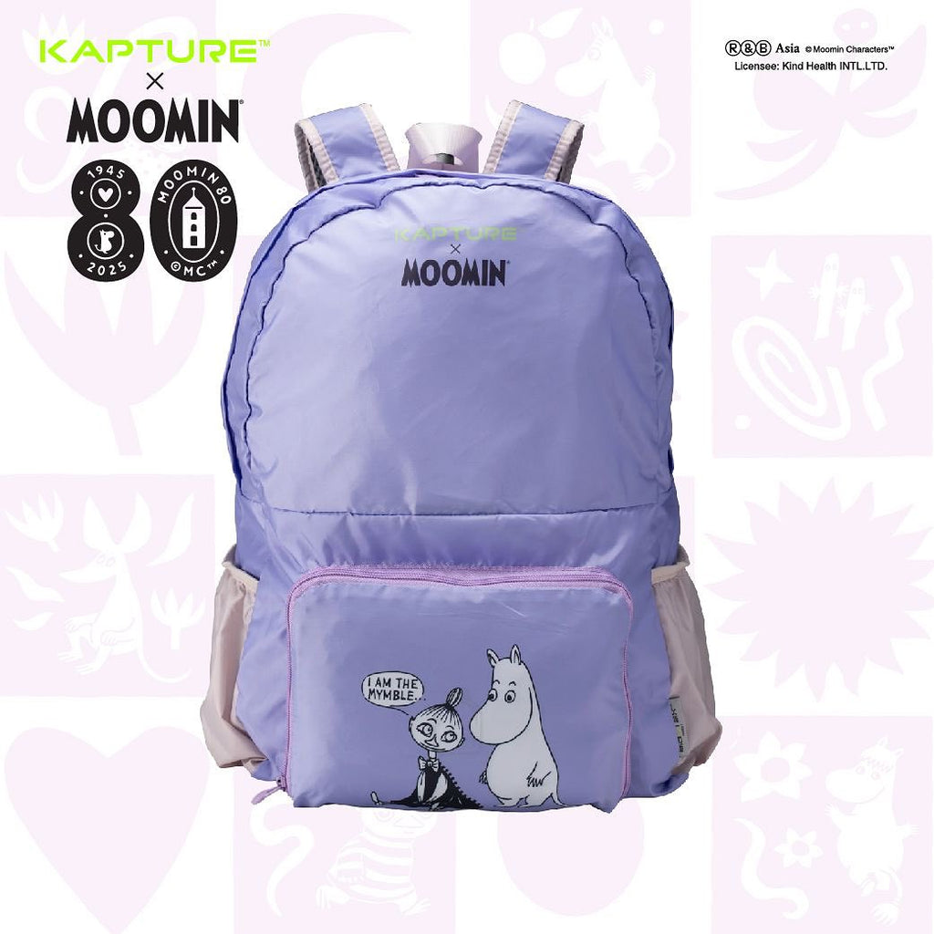 KAPTURE x MOOMIN BioNTexTM Foldable Backpack - Moomin and Mymble