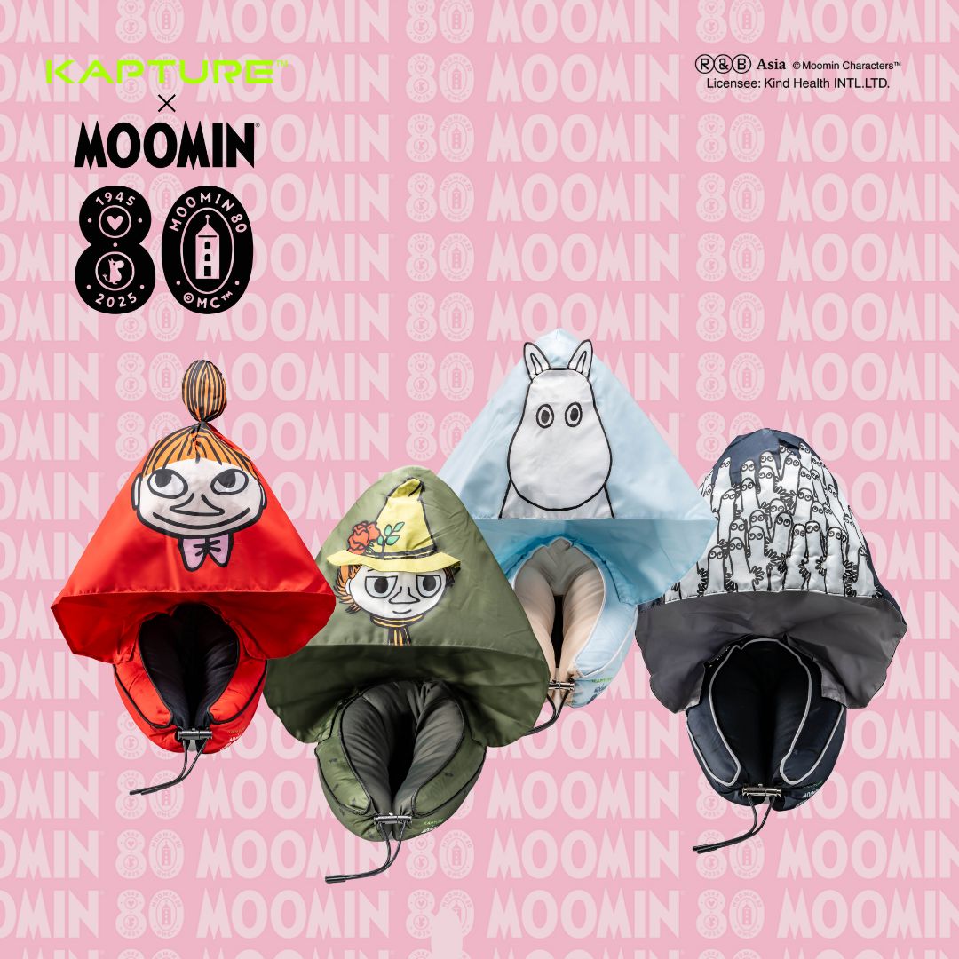 KAPTURE x Moomin – Kapture Travel | Travel Pillow